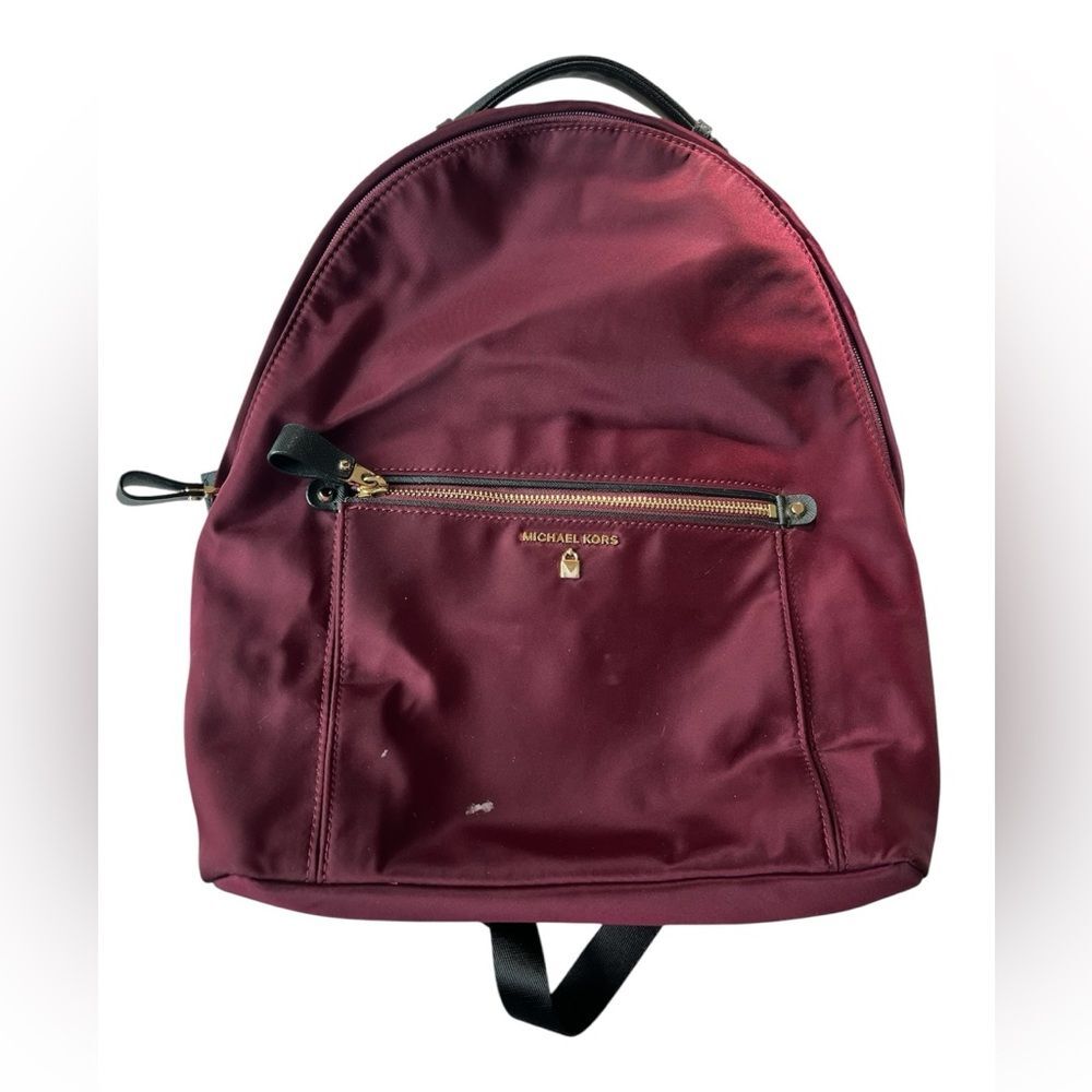 Michael Kors Kelsey Burgundy Backpack